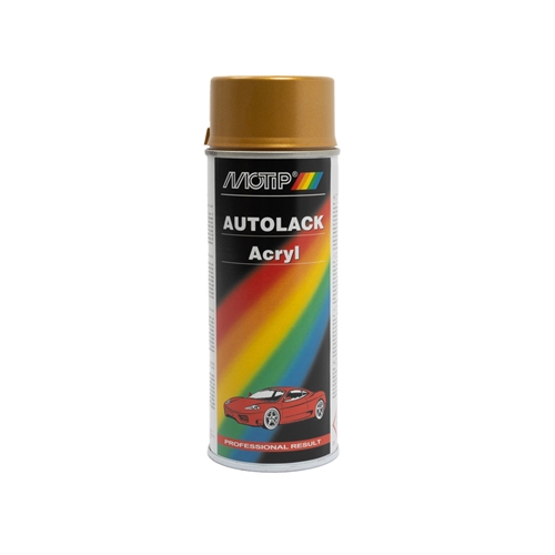 Färgspray MOTIP Arizonaguld 400ml, Reservdelar till moped, RINAB, moped, 