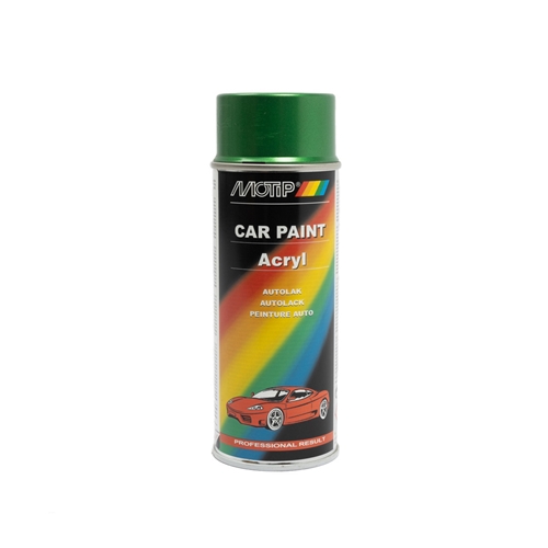 Färgspray MOTIP Grön Metallic 400ml, Reservdelar till moped, RINAB, moped, 