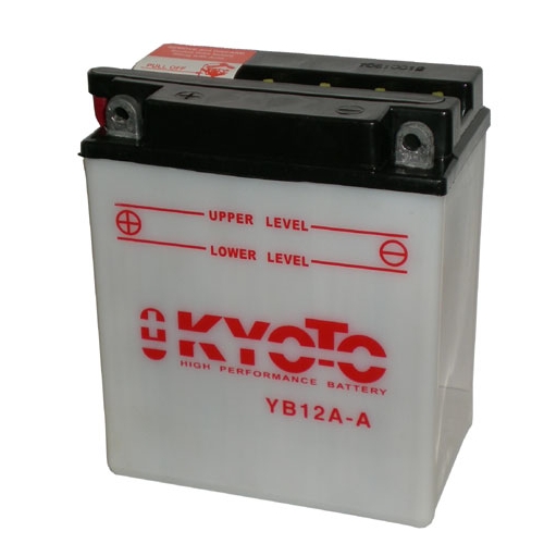 Batterie moto YB12A-A 12V 12ah KAWASAKI ZR 550 ZEPHYR / A 750 / ZR 400 550