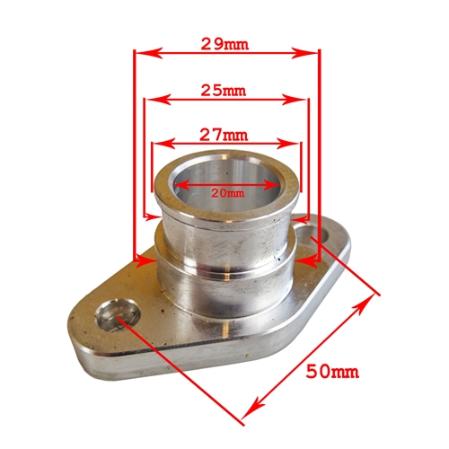 Insugsrör/Adapter 20mm (Zündapp 517/529 1975-), Reservdelar till moped, RINAB, moped, 