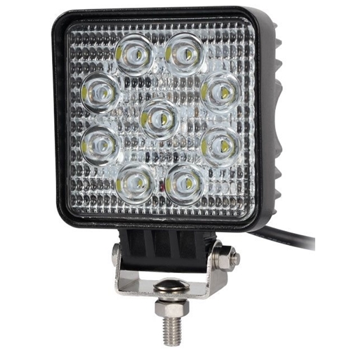 Arbetslampa LED 27W 9-32V, RINAB, tillbehör, snöskoter, moped, atv, cross, släpvagn, trailer